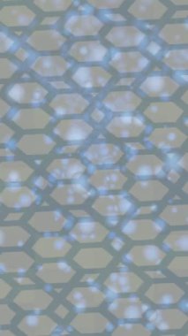 Soyut hareket desenli fütüristik video üretimi için dinamik dijital arkaplan