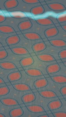 Lüks hareket projeleri için soyut tasarım stili animasyonu olan üst düzey dijital doku