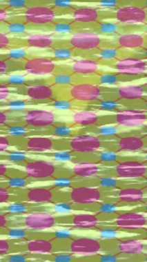 Benzersiz dijital animasyon tarzı grafikleri olan yaratıcı ortam tasarımı için yenilikçi hareket dokusu