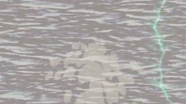 Organik desenli yüzey giriş stili video film sanatı ile soyut arkaplan tasarımı