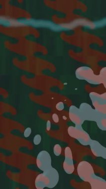 Modern medya üretimi için fütüristik dijital soyut doku sinematik tarz hareketli grafik ögesi