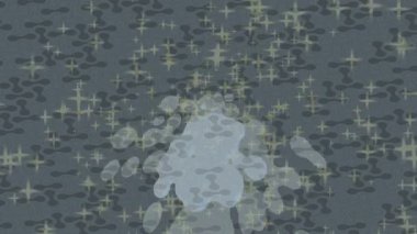 Benzersiz hareket grafikleri tasarım sanatına sahip yaratıcı film üretimi için özet bir arkaplan