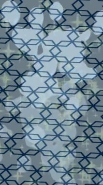 Benzersiz video giriş tasarımı projeleri için detaylı yüzey kalıbı film animasyon stili grafik girişi