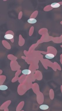 Yaratıcı video düzenleme film arkaplan tasarımı için minimalist organik hareket grafikleri