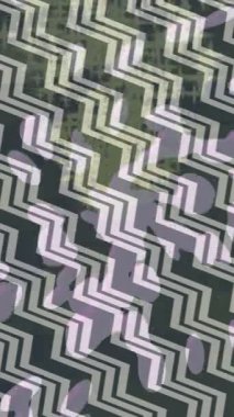 Soyut hareket desenli fütüristik video üretimi için dinamik dijital arkaplan