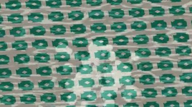 Benzersiz hareket grafikleri tasarım sanatına sahip yaratıcı film üretimi için özet bir arkaplan