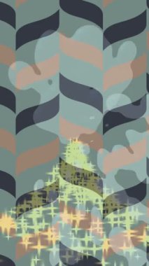 Soyut hareket desenli fütüristik video üretimi için dinamik dijital arkaplan