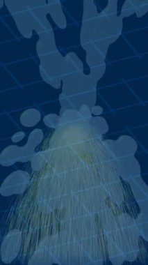 Yaratıcı video düzenleme film arkaplan tasarımı için minimalist organik hareket grafikleri