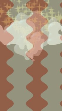 Profesyonel video projeleri sanat tarzı için organik hareketli arkaplan tasarımı