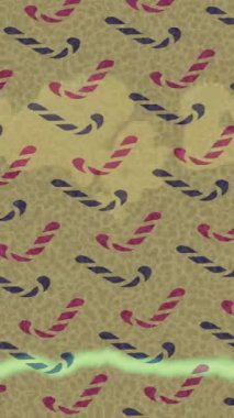 Dijital doku yüzey tasarım biçimi ile modern video animasyonu için gelişmiş hareket grafikleri