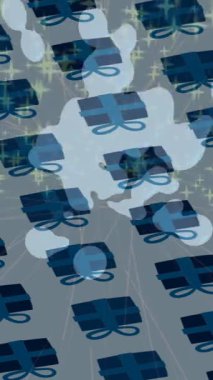 Benzersiz video giriş tasarımı projeleri için detaylı yüzey kalıbı film animasyon stili grafik girişi