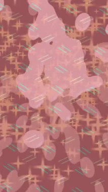 Benzersiz hareket dokusu tasarım sanatı ile profesyonel video düzenleme için modern soyut grafikler