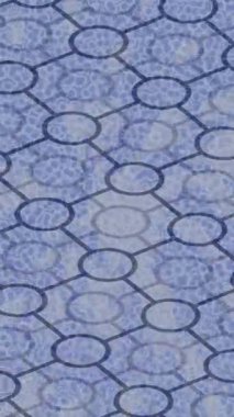 Organik desenli yüzey giriş stili video film sanatı ile soyut arkaplan tasarımı