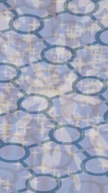 Lüks hareket projeleri için soyut tasarım stili animasyonu olan üst düzey dijital doku