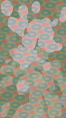 Organik desenli yüzey giriş stili video film sanatı ile soyut arkaplan tasarımı