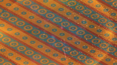 Benzersiz dijital animasyon tarzı grafikleri olan yaratıcı ortam tasarımı için yenilikçi hareket dokusu