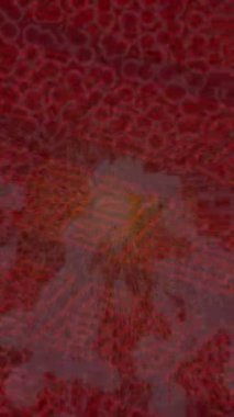 Benzersiz video giriş tasarımı projeleri için detaylı yüzey kalıbı film animasyon stili grafik girişi