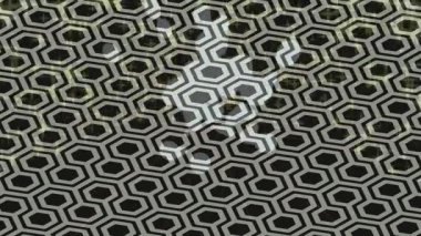 Benzersiz dijital animasyon tarzı grafikleri olan yaratıcı ortam tasarımı için yenilikçi hareket dokusu