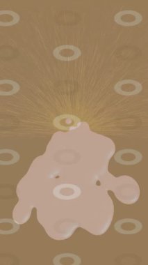 Profesyonel video projeleri sanat tarzı için organik hareketli arkaplan tasarımı