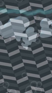 Benzersiz hareket dokusu tasarım sanatı ile profesyonel video düzenleme için modern soyut grafikler