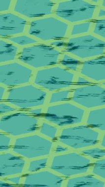 Benzersiz dijital animasyon tarzı grafikleri olan yaratıcı ortam tasarımı için yenilikçi hareket dokusu