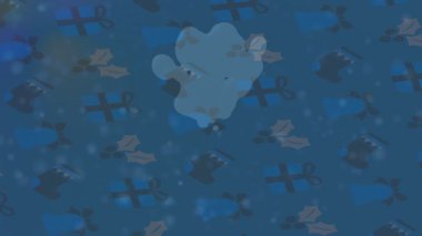 Benzersiz video giriş tasarımı projeleri için detaylı yüzey kalıbı film animasyon stili grafik girişi