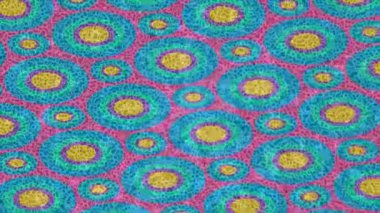 Lüks hareket projeleri için soyut tasarım stili animasyonu olan üst düzey dijital doku