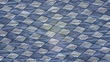 Benzersiz dijital animasyon tarzı grafikleri olan yaratıcı ortam tasarımı için yenilikçi hareket dokusu