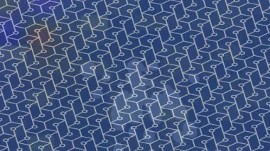 Lüks hareket projeleri için soyut tasarım stili animasyonu olan üst düzey dijital doku