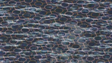 Organik desenli yüzey giriş stili video film sanatı ile soyut arkaplan tasarımı