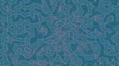 Soyut hareket desenli fütüristik video üretimi için dinamik dijital arkaplan