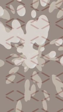 Benzersiz dijital animasyon tarzı grafikleri olan yaratıcı ortam tasarımı için yenilikçi hareket dokusu