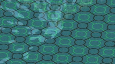 Estetik doku arkaplan tasarımı renkli hareket grafikleri ile moda film giriş profosyoneli