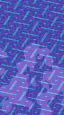 Soyut hareket desenli fütüristik video üretimi için dinamik dijital arkaplan