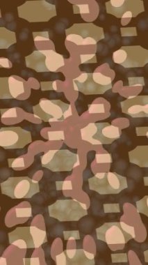 Benzersiz dijital animasyon tarzı grafikleri olan yaratıcı ortam tasarımı için yenilikçi hareket dokusu