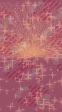 Lüks hareket projeleri için soyut tasarım stili animasyonu olan üst düzey dijital doku