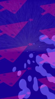 Organik desenli yüzey giriş stili video film sanatı ile soyut arkaplan tasarımı