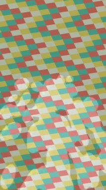 Benzersiz video giriş tasarımı projeleri için detaylı yüzey kalıbı film animasyon stili grafik girişi