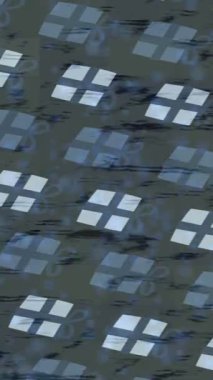 Benzersiz hareket dokusu tasarım sanatı ile profesyonel video düzenleme için modern soyut grafikler