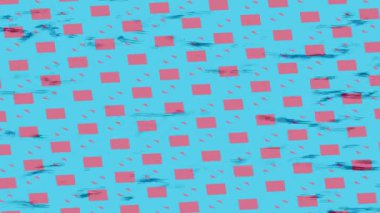 Lüks hareket projeleri için soyut tasarım stili animasyonu olan üst düzey dijital doku