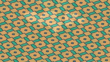 Soyut hareket desenli fütüristik video üretimi için dinamik dijital arkaplan