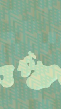 Soyut hareket desenli fütüristik video üretimi için dinamik dijital arkaplan