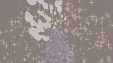 Dijital doku yüzey tasarım biçimi ile modern video animasyonu için gelişmiş hareket grafikleri