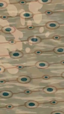 Organik desenli yüzey giriş stili video film sanatı ile soyut arkaplan tasarımı