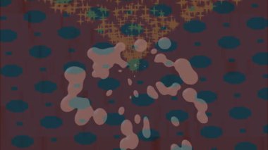 Benzersiz hareket dokusu tasarım sanatı ile profesyonel video düzenleme için modern soyut grafikler