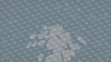 Estetik doku arkaplan tasarımı renkli hareket grafikleri ile moda film giriş profosyoneli