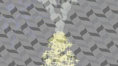 Benzersiz hareket grafikleri tasarım sanatına sahip yaratıcı film üretimi için özet bir arkaplan