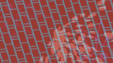 Benzersiz video giriş tasarımı projeleri için detaylı yüzey kalıbı film animasyon stili grafik girişi