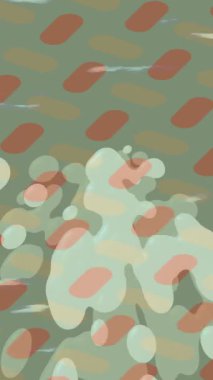 Benzersiz dijital animasyon tarzı grafikleri olan yaratıcı ortam tasarımı için yenilikçi hareket dokusu