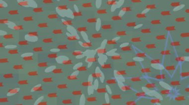 Yaratıcı video düzenleme film arkaplan tasarımı için minimalist organik hareket grafikleri